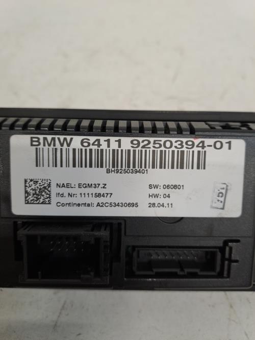Image Commande chauffage - BMW SERIE 3 E91