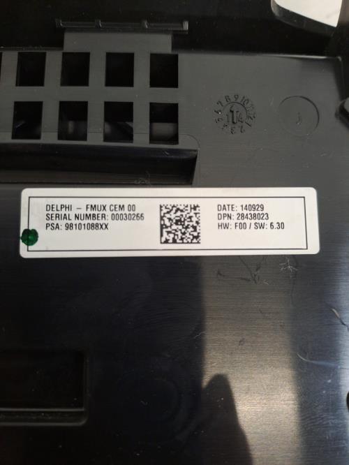 Image Commande chauffage - CITROEN DS4