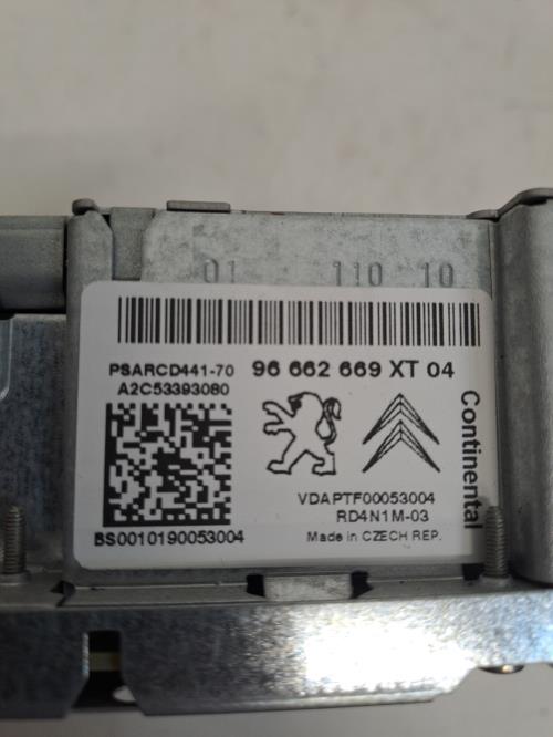 Image Autoradio d'origine - CITROEN C3 2