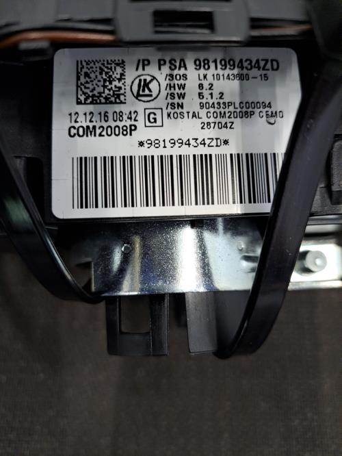 Image Com (Bloc Contacteur Tournant+Commodo Essuie Glace+Commodo Phare) - PEUGEOT 508 1 SW