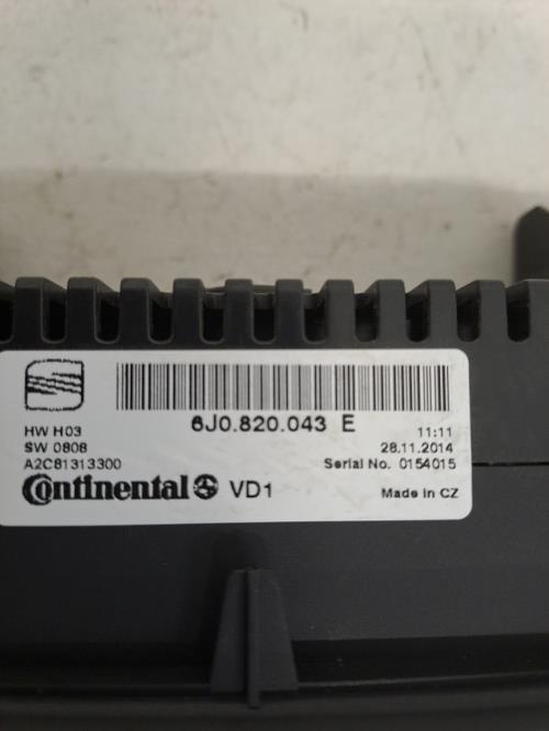 Image Commande chauffage - SEAT IBIZA 4