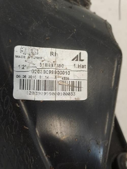 Image Feu arriere principal droit (feux) - FIAT PUNTO EVO 3