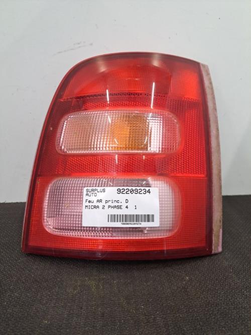 Image Feu arriere principal droit (feux) - NISSAN MICRA 2