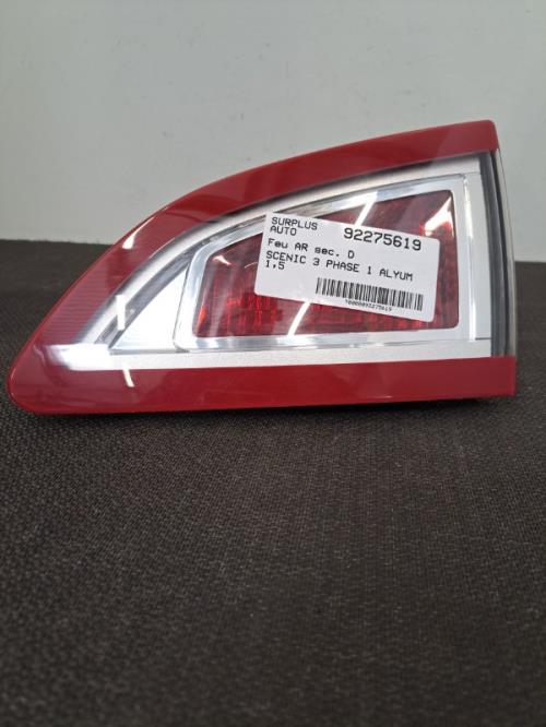 Image Feu arriere secondaire droit (feux) - RENAULT SCENIC 3