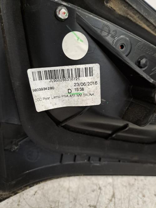 Image Feu arriere secondaire droit (feux) - CITROEN C3 2