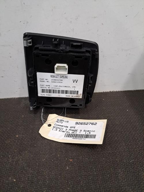 Image Commande GPS - RENAULT SCENIC 3