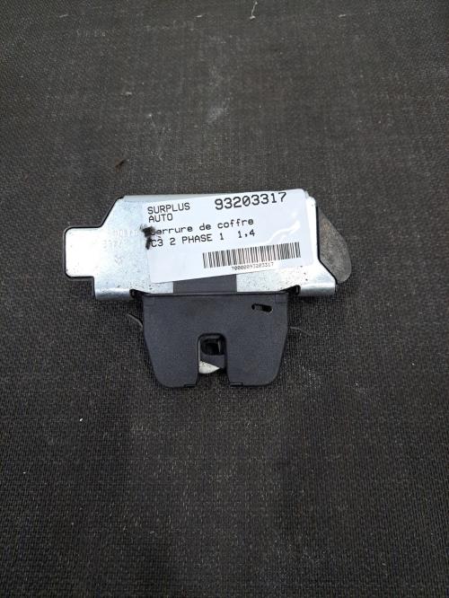 Image Serrure de coffre - CITROEN C3 2
