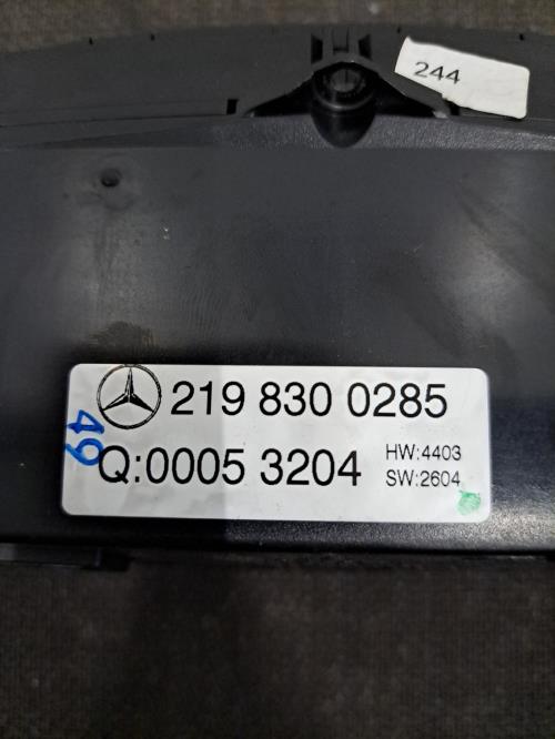 Image Commande chauffage - MERCEDES CLASSE CLS 219