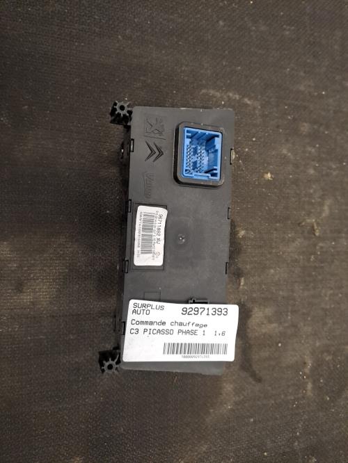 Image Commande chauffage - CITROEN C3 PICASSO