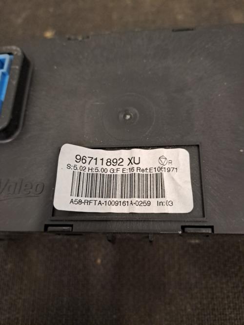 Image Commande chauffage - CITROEN C3 PICASSO