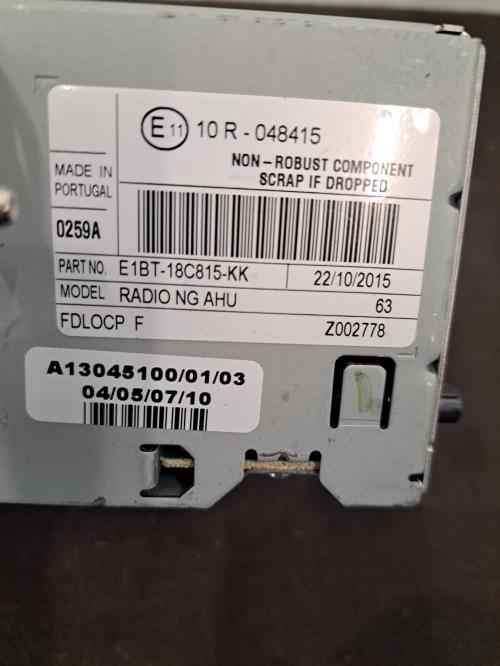 Image Autoradio d'origine - FORD C-MAX 2