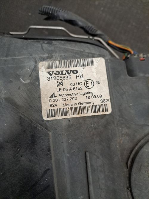 Image Optique avant principal droit (feux)(phare) - VOLVO V 50