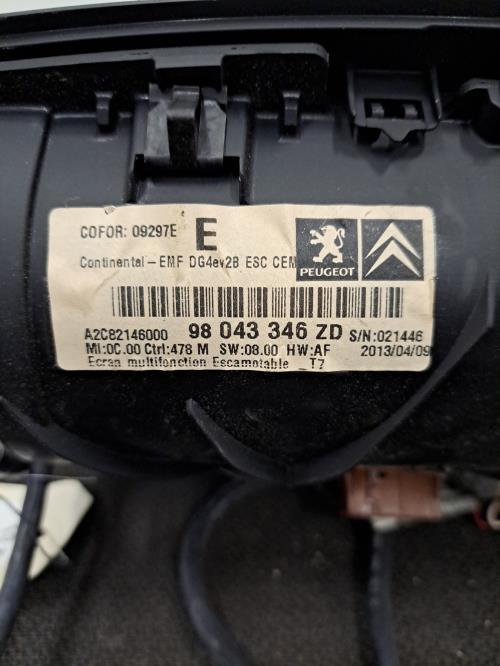 Image Ecran GPS - PEUGEOT 308 1