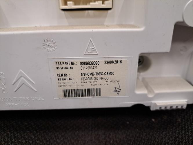 Image Compteur - PEUGEOT 308 2