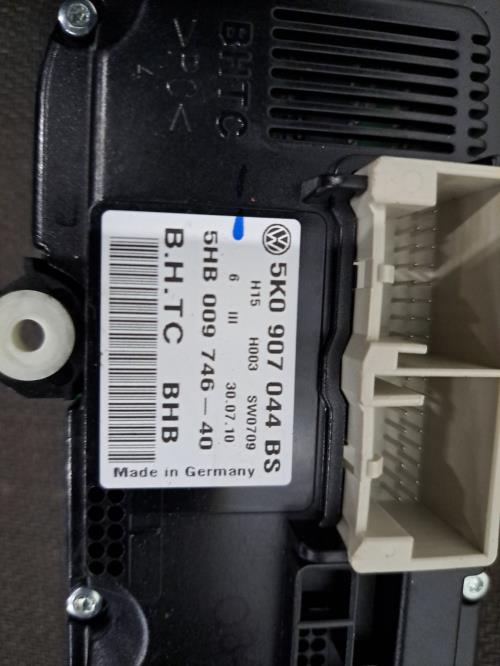 Image Commande chauffage - VOLKSWAGEN GOLF 6