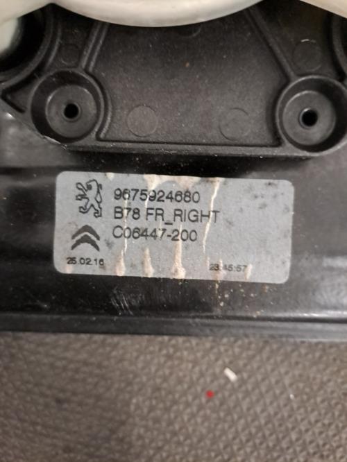 Image Leve vitre electrique avant droit - CITROEN C4 PICASSO 2