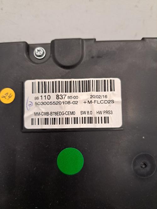 Image Compteur - CITROEN C4 PICASSO 2