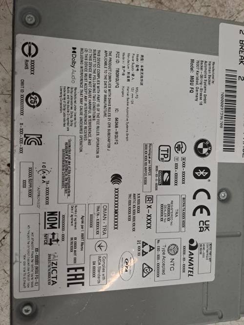 Image Autoradio d'origine - BMW SERIE 5 G31
