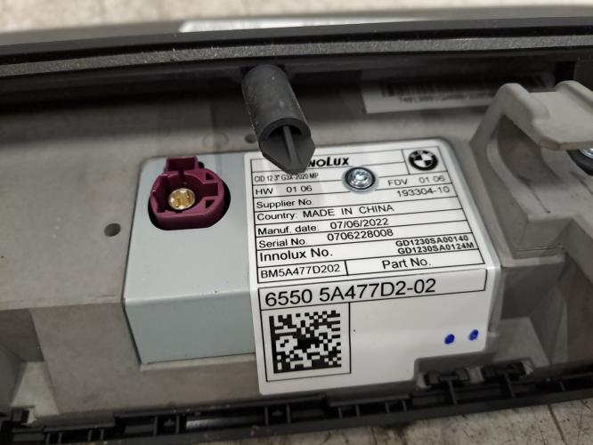 Image Ecran GPS - BMW SERIE 5 G31