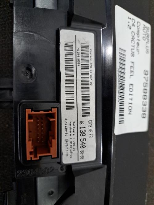 Image Compteur - CITROEN C4 CACTUS