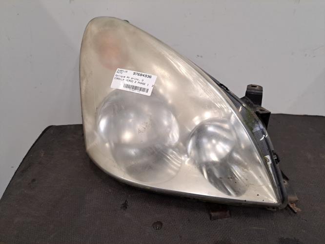 Image Optique avant principal droit (feux)(phare) - TOYOTA COROLLA VERSO 2