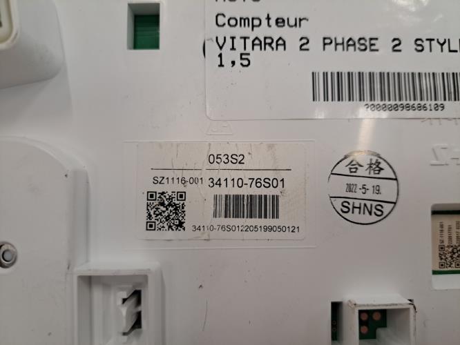 Image Compteur - SUZUKI VITARA 2