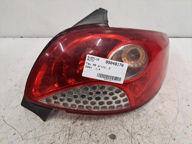 Image Feu arriere principal droit (feux) - PEUGEOT 206+