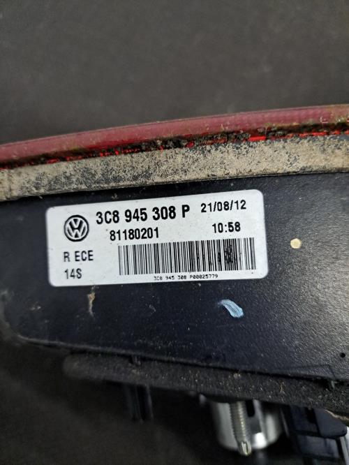 Image Feu arriere secondaire droit (feux) - VOLKSWAGEN PASSAT 6