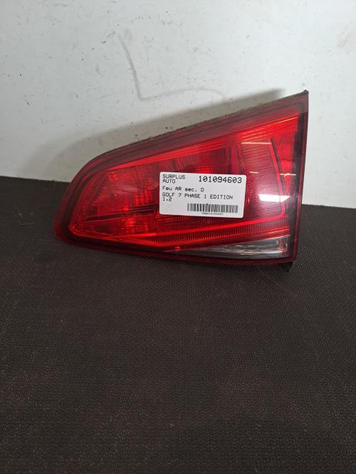 Image Feu arriere secondaire droit (feux) - VOLKSWAGEN GOLF 7