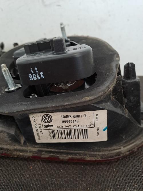 Image Feu arriere secondaire droit (feux) - VOLKSWAGEN GOLF 6