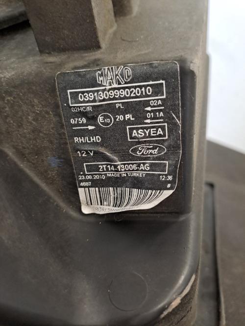 Image Optique avant principal droit (feux)(phare) - FORD TOURNEO CONNECT 1