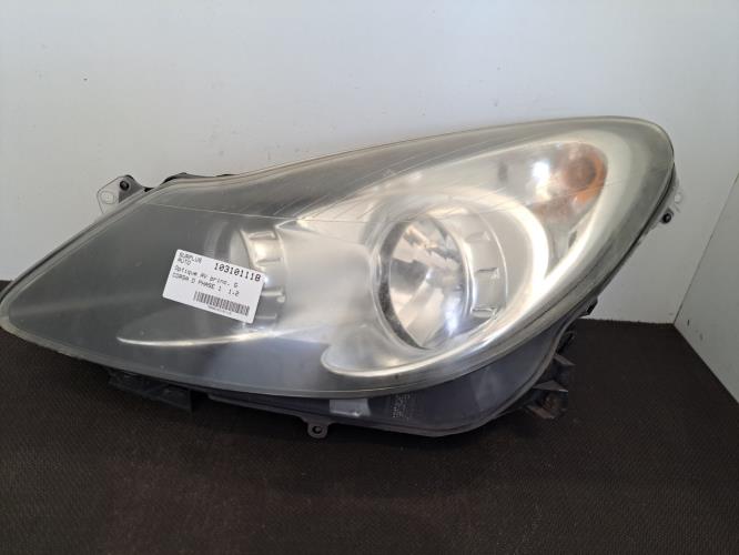 Image Optique avant principal gauche (feux)(phare) - OPEL CORSA D