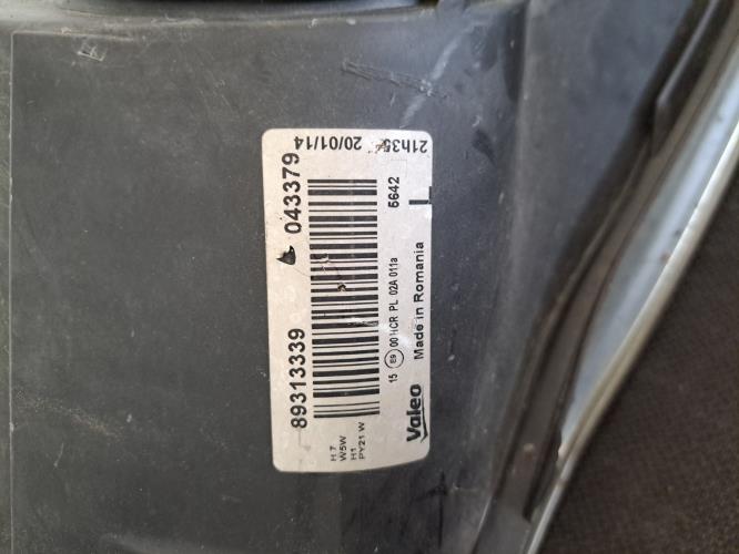 Image Optique avant principal gauche (feux)(phare) - OPEL CORSA D
