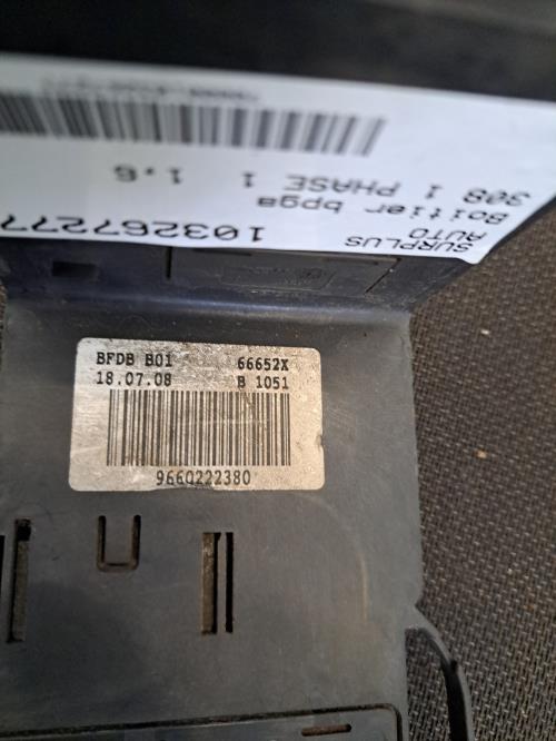 Image Boitier bpga - PEUGEOT 308 1