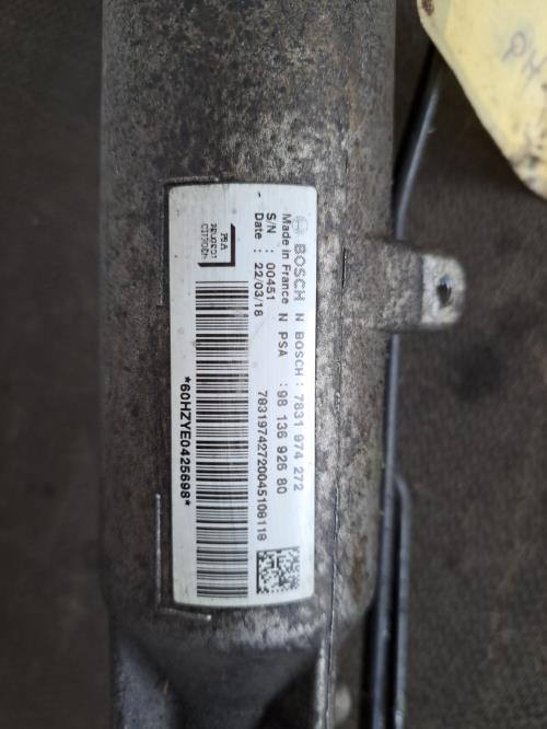 Image Cremaillere assistee - PEUGEOT EXPERT 3