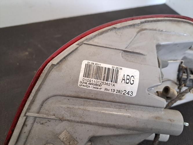 Image Feu arriere principal droit (feux) - OPEL ASTRA J SPORTS