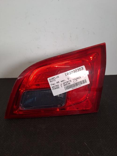 Image Feu arriere secondaire droit (feux) - OPEL ASTRA J SPORTS