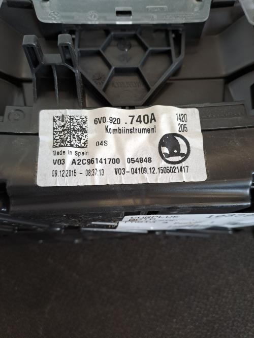 Image Compteur - SKODA FABIA 3