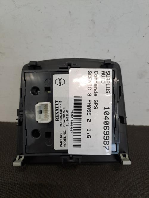 Image Commande GPS - RENAULT SCENIC 3