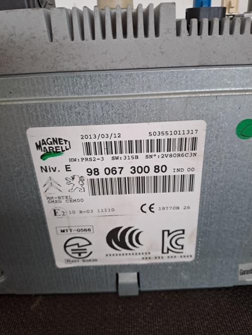 Image Autoradio d'origine - PEUGEOT 2008 1