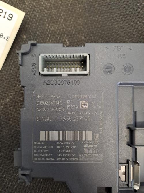 Image Lecteur de carte (neiman) - RENAULT CLIO 4