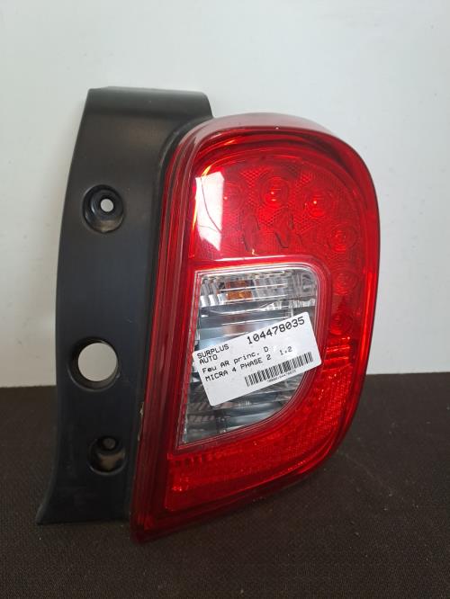 Image Feu arriere principal droit (feux) - NISSAN MICRA 4