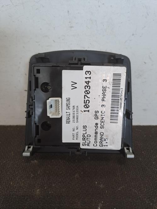 Image Commande GPS - RENAULT GRAND SCENIC 3