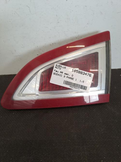 Image Feu arriere secondaire droit (feux) - RENAULT SCENIC 3