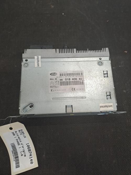 Image Autoradio d'origine - PEUGEOT 208 1