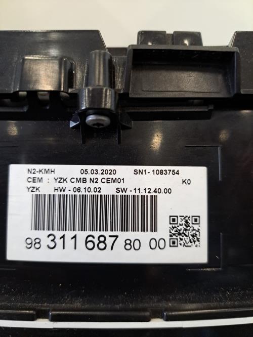 Image Compteur - PEUGEOT TRAVELLER