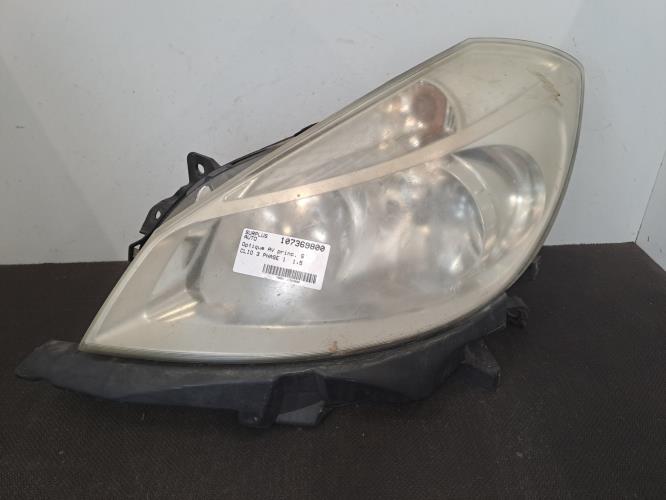Image Optique avant principal gauche (feux)(phare) - RENAULT CLIO 3