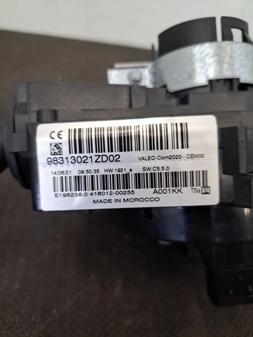 Image Com (Bloc Contacteur Tournant+Commodo Essuie Glace+Commodo Phare) - PEUGEOT 308 3 SW