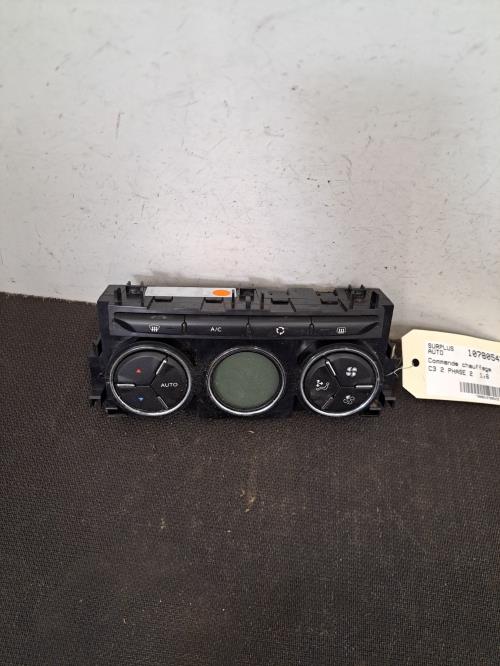 Image Commande chauffage - CITROEN C3 2