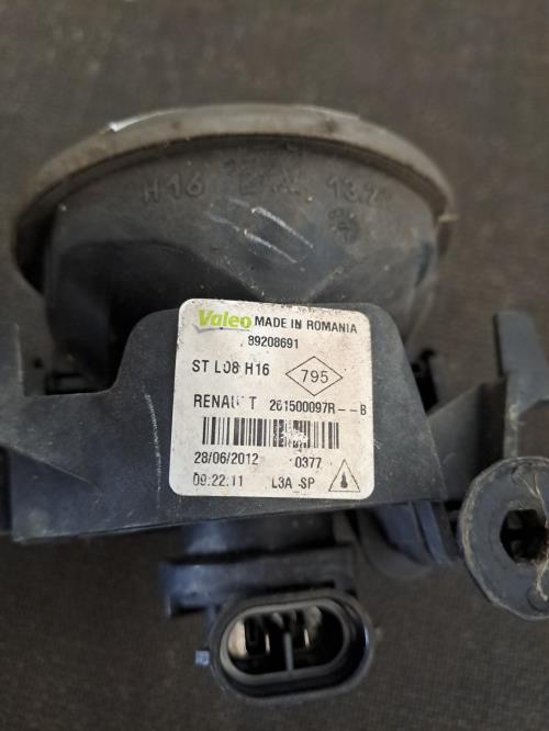 Image Anti brouillard droit (feux) - RENAULT SCENIC 3